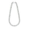 CRIMIE LINK CHAIN SKIN SILVER NECKLACE SHORT CR1-02C5-JW03画像