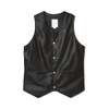 CRIMIE SPANISH LAMB LEATHER VEST CR1-02E1-JK13画像