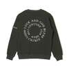 CRIMIE CIRCLE LOGO HEART WAPPEN CREW NECK SWEAT CR1-02E5-CW03画像
