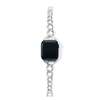 CRIMIE APPLE WATCH LINK CHAIN GRADATION SILVER BAND CR1-02C5-JW06画像