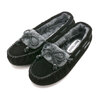 MINNETONKA KYRA SLIPPER BLACK 40680画像
