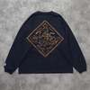 The Endless Summer TES BANDANA EMB LONG SLEEVE BIG T-SHIRT 25774306画像