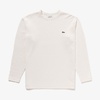 LACOSTE ヘビーウェイトシングルジャージ長袖Tシャツ TH067J-99画像