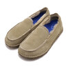 BIRKENSTOCK UTTI SLIP ON SHEARLING TAUPE | SUEDE-LEATHER 1030182画像