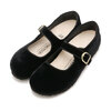 BIRKENSTOCK SANTA CLARITA BLACK | VELVET 1030802画像