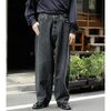 SKEWed COIN POCKET PANTS model.LV BLACK STONE HS1201-183画像