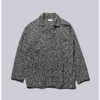INTERIM TEXTURED DONEGAL BOUCLE DEADSTOCK HYPER BIG FLY FRONT SHIIRTS JACKET IT25A073画像