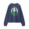 X-girl MESSAGE AND FACE CIRCLE LOGO L/S TEE 105254011004画像