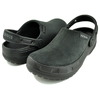 crocs CLASSIC CRAFTED VELVET CLOG BLACK 211931-001画像