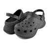 crocs CLASSIC BAE GLITTER CLOG W BLACK 207261-001画像