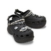 crocs BAE WEDDING GLITTER CLOG BLACK 211978-001画像