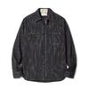 SUGAR CANE Lot No. SC29585 / FICTION ROMANCE 8.5oz. BLACK WABASH STRIPE WORK SHIRT画像