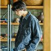 orslow ORGANIC COTTON FLANNEL CHECK LINING BLACK DENIM JACKET 01-6105-D61S画像