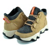 SOREL KINETIC IMPACT CARIBOU PLUS WP TAWNY BUFF BLACK/CHAMOIS FAUVE NOIR NL5128-253画像