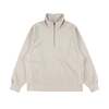 NANGA DRY MIX TERRY HALF ZIP SWEAT N2530-1K103A画像