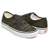 VANS SKATE AUTHENTIC TIGER CAMO GREEN / BLACK VN000EER9L7画像