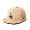 NEW ERA 59FIFTY Corduroy コーデュロイ ロサンゼルス・ドジャース ベージュ 14668155画像