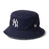 NEW ERA バケット01 リバーシブル ニューヨーク・ヤンキース ナイトシフトネイビー 14667763画像