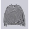 INTERIM VINTAGE FADE HENRY-LONG TEE IT25A263画像