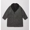 ULTERIOR WOOL SILK KERSEY DB COAT UCT21-KC206画像
