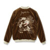 TAILOR TOYO Lot No. TT15792-138 / Mid 1950s Style Velveteen Souvenir Jacket “WHITE DRAGON” × “BLACK EAGLE”画像