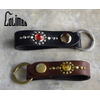 COLIMBO HUNTING GOODS Jewel Studded Leather Key Ring”Helios Pattern” ZA-0706画像