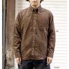Workers Modified BD Shirt Corduroy, Brown画像