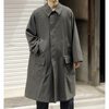 INTERIM MILITARY WOOL SERGE HYPER BIG HUNTING OVER COAT IT25A041画像