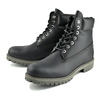 Timberland PREMIUM 6INCH LACE WATERPROOF BOOT BLACK FULL GRAIN W DARK BROWN A2P6W-A3L画像