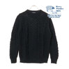 Kerry Woollen Mills Aran Cable Crew Neck Sweater KW-0001画像