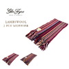 GLEN FYNE LAMBSWOOL 2 PLY STRIPE SCARF画像