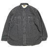 BURGUS PLUS Beta Chambray Work Shirt Wide Silhouette Heather Gray HBP-300CHBWD画像