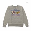 Buzz Rickson's SET-IN CREW SWEAT SHIRT “530th FTR-BOMB FLING TIGERS” BR69634画像