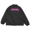 CDG COMME des GARCONS PINK LOGO COACH JACKET画像
