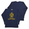 FREEWHEELERS CREW NECKED THERMAL LONG SLEEVE SHIRT “U.S.N. NAVAL SHIP YARD” 2535007画像