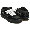 VANS SKATE HALF CAB WAFFLECUP BLACK / ASPHALT VN000D9ZKOU画像