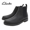Clarks Clarkdale Easy Black Leather 26179688画像