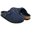 BIRKENSTOCK BOSTON SHEARLING (NARROW) NEW NAVY 1030701画像