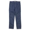Workers Indigo Herringbone Officer Trousers Slim Type2画像