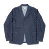 Workers Indigo Herringbone Lounge Jacket画像