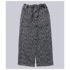 INTERIM TEXTURED DONEGAL BOUCLE DEADSTOCK WIDE DRESS EASY PANTS IT25A079画像
