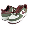 NIKE AIR FORCE 1 07 LV8 cargo khaki/dark team red FQ8714-302画像