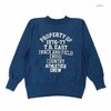 BARNS Vintage Like Print Sweatshirt ATHLETICS CREW BR-25455画像
