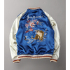 THE FLAT HEAD SOUVENIR JACKET - TIGER & DRAGON FN-OJ-SV003画像