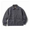 GOLD SUPER 160's WOOL HERRINGBONE MOSSER SPORTS JACKET GL15730画像