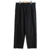 MARKAWARE DOUBLE PLEATED EASY TROUSERS ORGANIC COTTON SURVIVAL CLOTH A26A93PT02C画像
