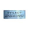 EVILACT EVILACT - In God ... sticker S metallic hairline画像