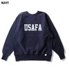 HOUSTON 22369 PRINT U.S COTTON R/V SWEAT (USAFA)画像