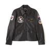 AVIREX ANJ4 JACKET BLACK ACES 7836150002画像