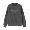 AVIREX ADED MIL.POCKET CREWNECK SWEAT 7836132001画像